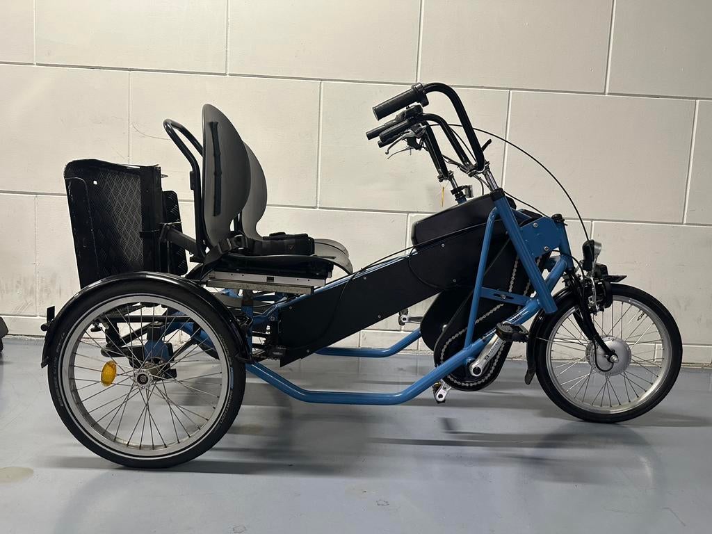 PF mobility Side by Side duofiets, trapondersteuning 2025!, Ophalen of Verzenden, Zo goed als nieuw, PF Mobility