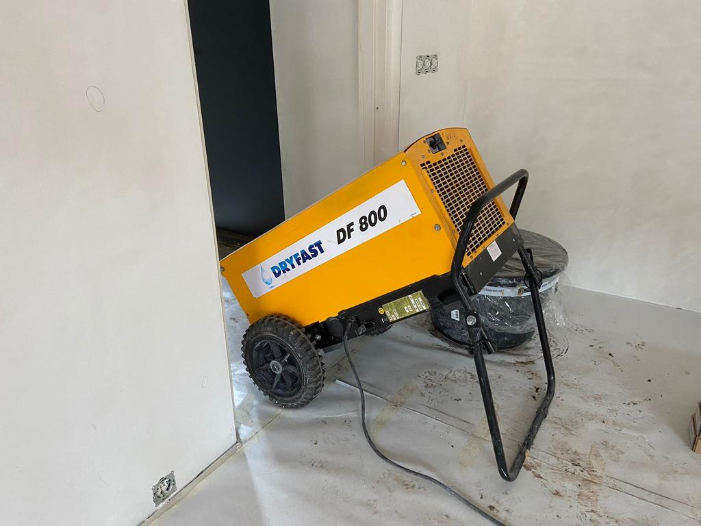 Bouwdroger huren dryfast 175 liter, Ophalen, Zo goed als nieuw, Ventilator