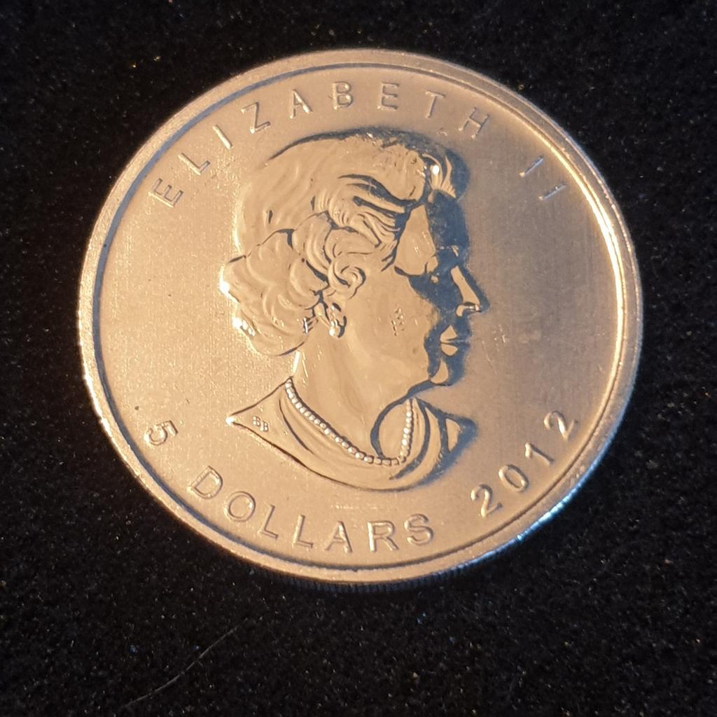 1 oz zilveren Maple Leaf 2012 - Canada, Ophalen of Verzenden, Noord-Amerika, Losse munt, Zilver