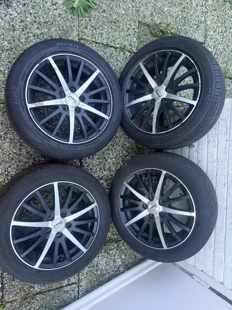 GMP Italia 15 inch velgen met banden, 15 inch, Ophalen of Verzenden, Band(en), 195 mm