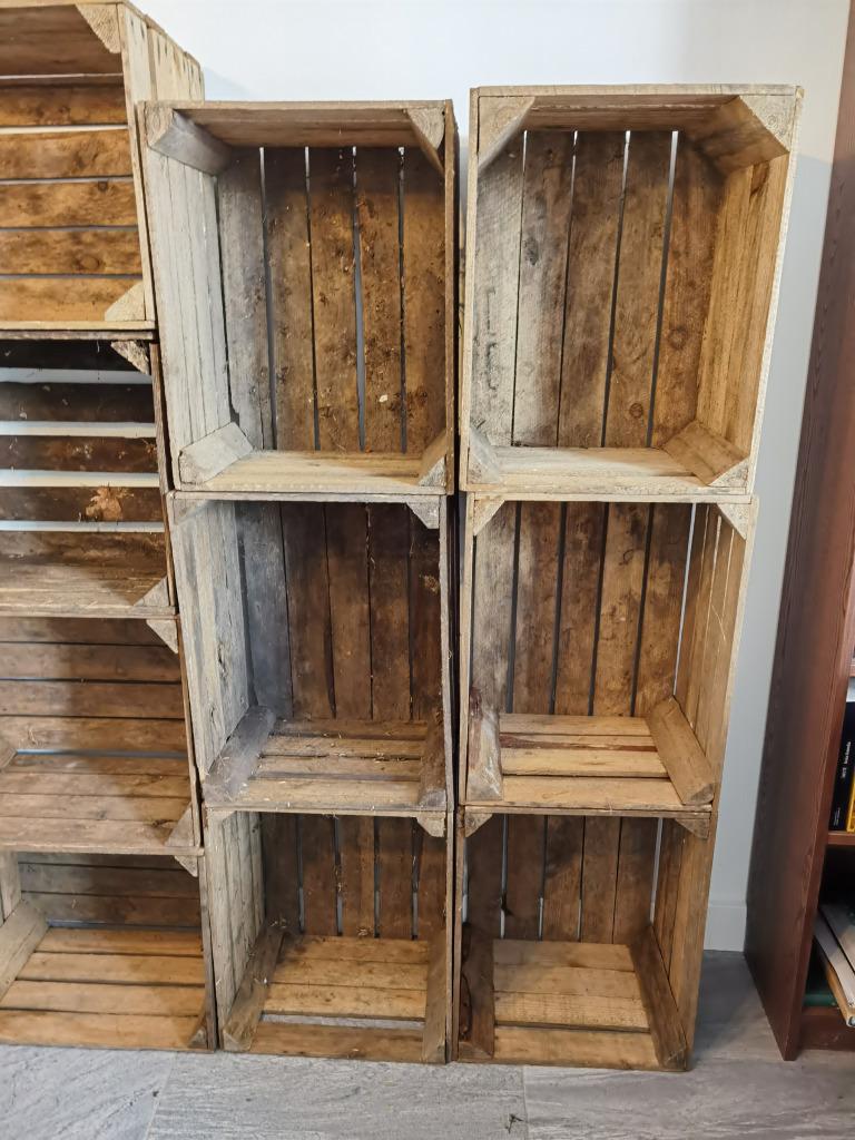 Fruitkisten - vintage, oude, gebruikte vanaf 6€, Minder dan 50 cm, Gebruikt, AMIS HOUTPRODUCTEN, Minder dan 50 cm