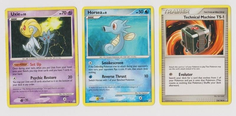 (038) POKeMON krtn serie Diamond & Pearl Legends Awakened, Verzenden, Zo goed als nieuw, Meerdere kaarten