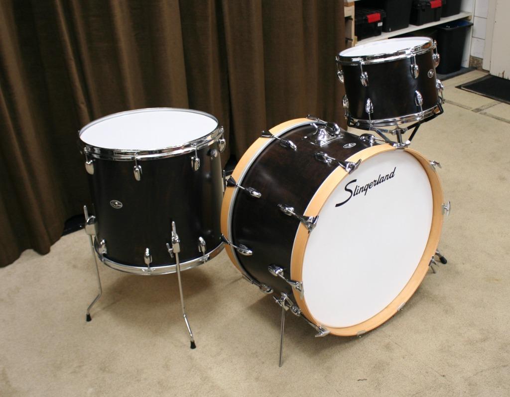 drumstel: slingerland shellset vintage osmo, Gebruikt, Jouwdrumstel@gmail.com, Ophalen, Overige merken