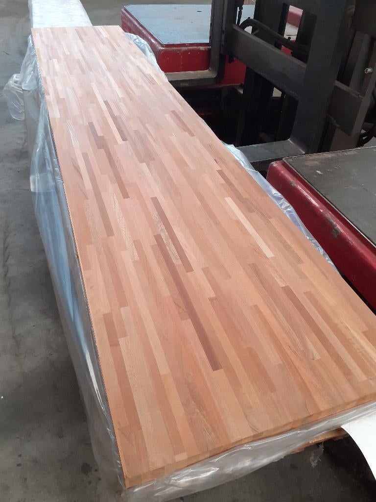 Mahonie timmerpanelen, meubelpanelen 40x610x3000mm per 12 st, Overige typen, Nieuw, Ophalen of Verzenden, Hardhout