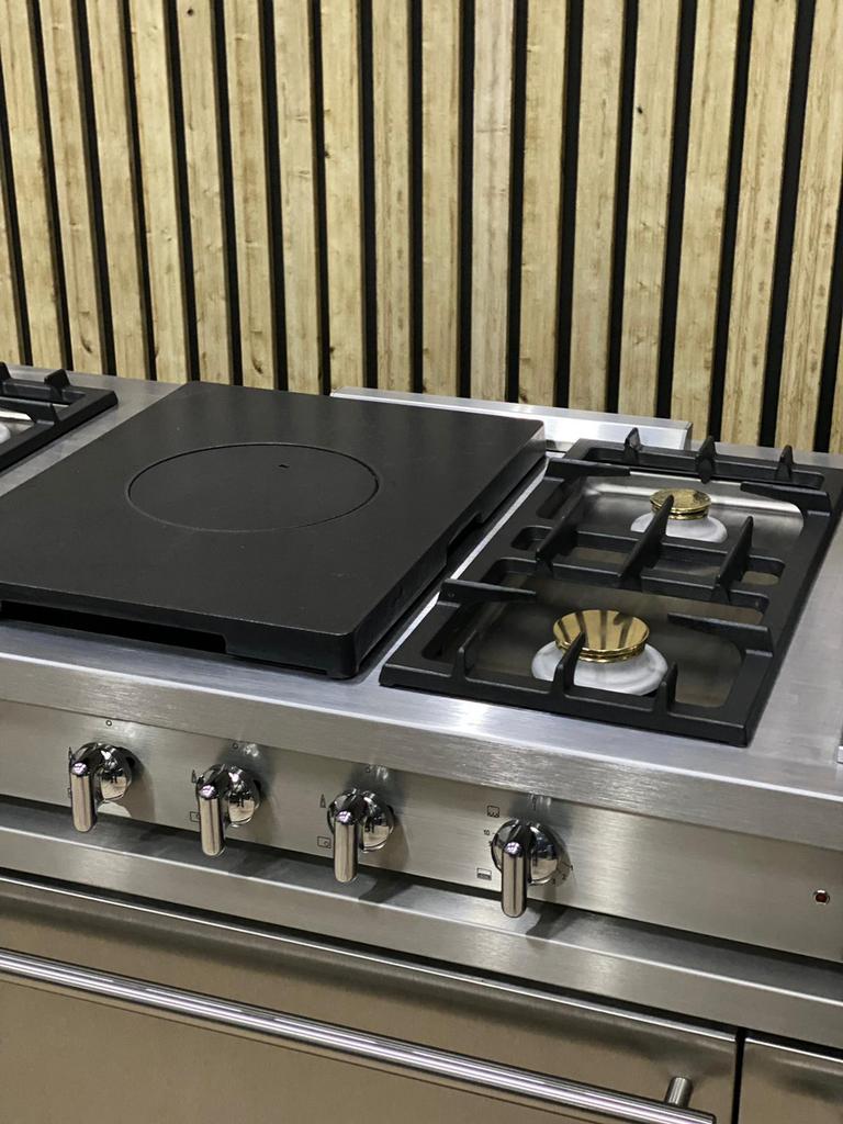 Lacanche Westahl Inox 150cm Full Option + Hete Lucht, 60 cm of meer, Grill, Ophalen of Verzenden, Zo goed als nieuw