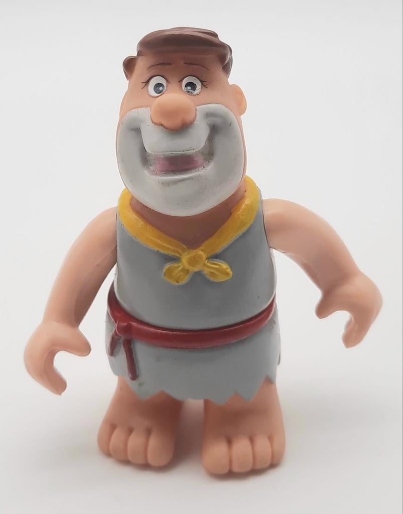 Fred Flintstone rubber figuur ca. 9,5cm hoog, Verzamelen, Poppetjes en Figuurtjes, Zo goed als nieuw, Ophalen of Verzenden