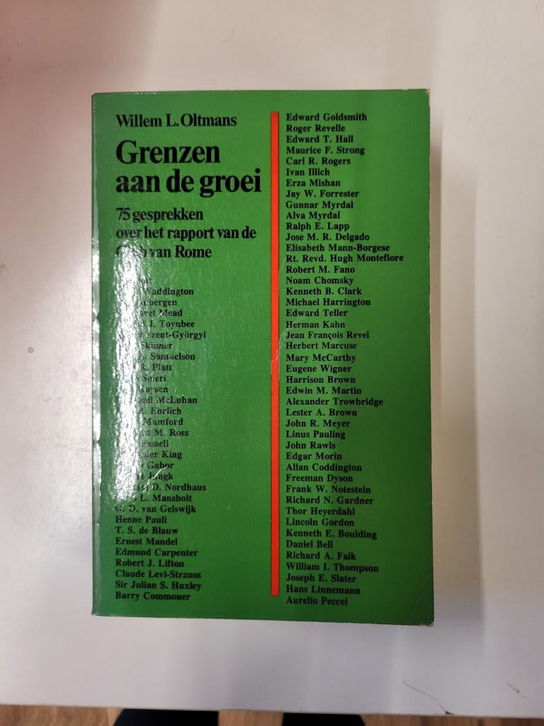 Grenzen aan de groei, Boeken, Ophalen of Verzenden, Zo goed als nieuw, Natuur algemeen