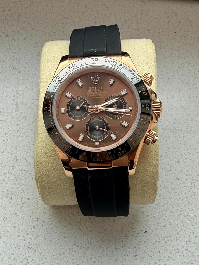 Rolex Daytona oysterflex, Ophalen of Verzenden, Zo goed als nieuw, Staal, Rolex