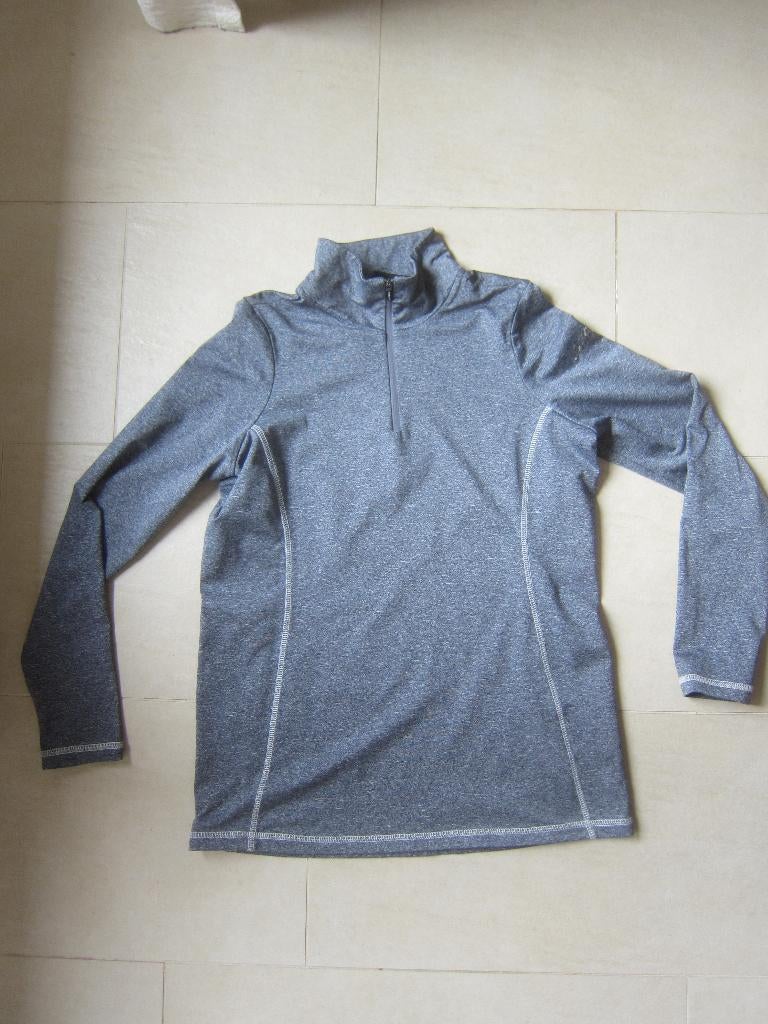 skipully blauw/grijs FALCON chique Maat 176 - 38  ook Fleece, Falcon, Ophalen of Verzenden, Zo goed als nieuw, Trui