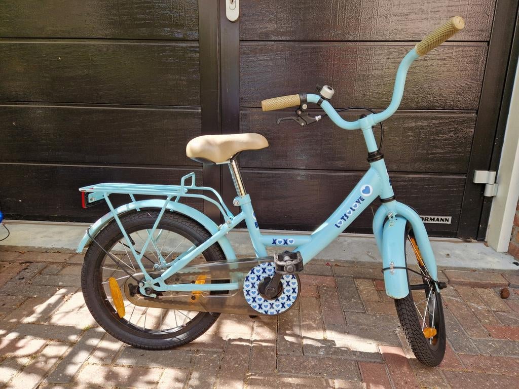 Leuke 16 inch meisjesfiets, Ophalen, Gebruikt, Onbekend, Handrem