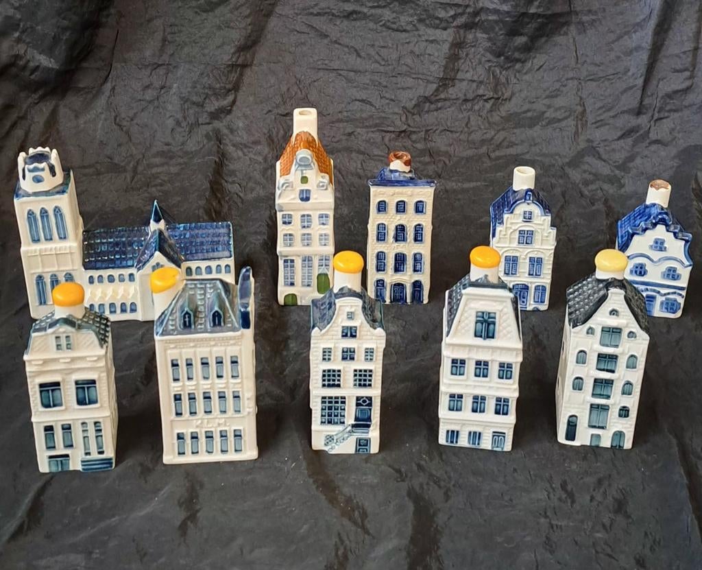 KLM Huisjes 10 stuks, Verzamelen, KLM Huisjes, Ophalen of Verzenden, Nvt, Nvt, Nvt