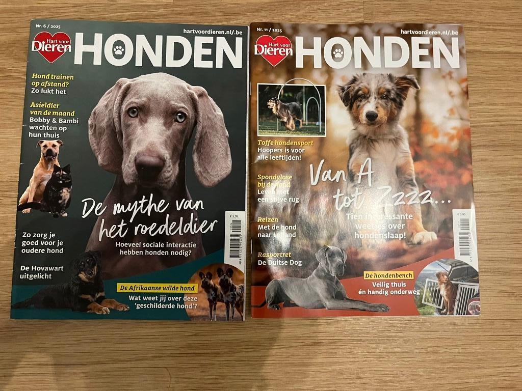 Hart voor Dieren Honden 2st, Boeken, Tijdschriften en Kranten, Ophalen, Zo goed als nieuw, Wetenschap en Natuur