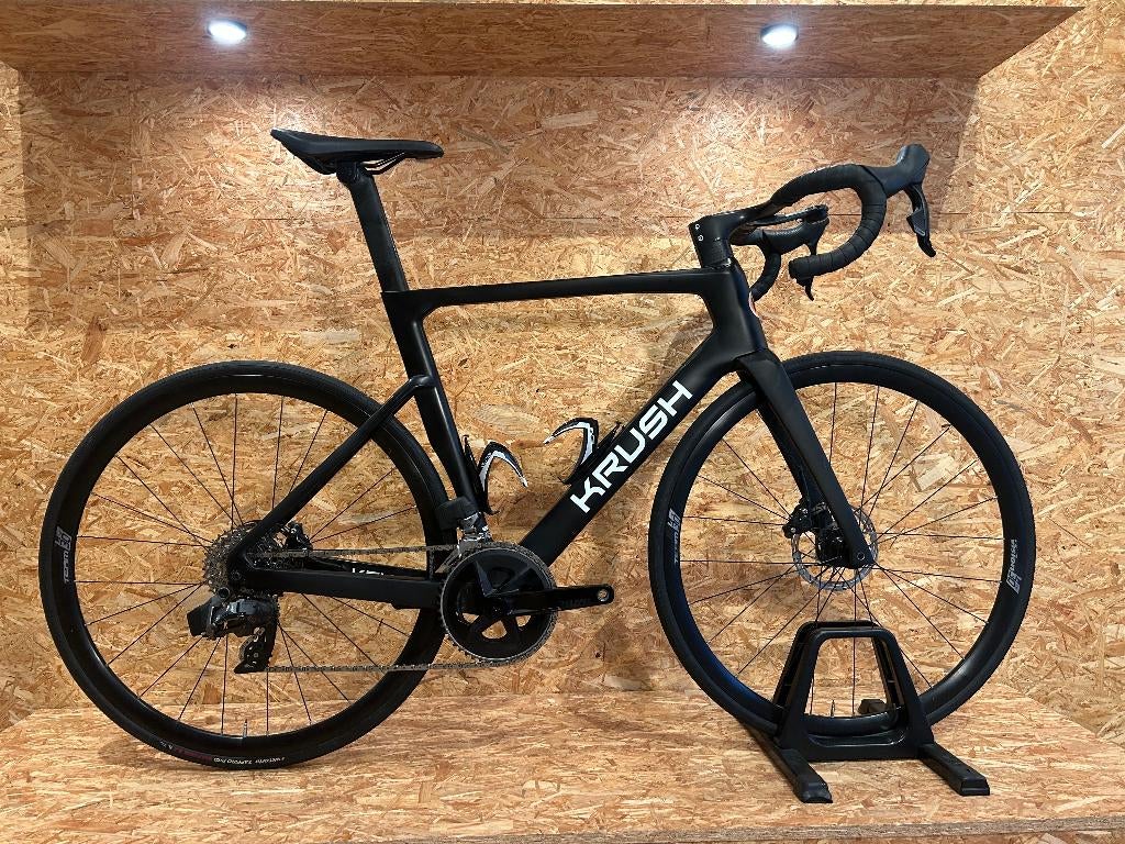 4: Krush All-In M | Sram Rival Etap 12sp | Quarq powermeter, Fietsen en Brommers, Fietsen | Racefietsen, Zo goed als nieuw, Overige merken