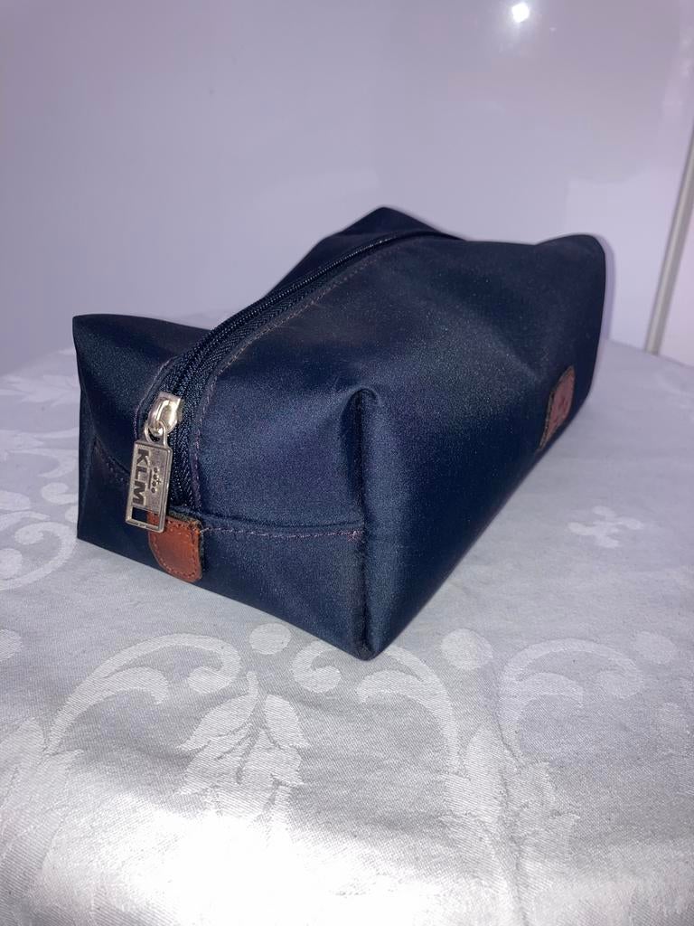 KLM herentoilettas, Ophalen of Verzenden, Zo goed als nieuw, Blauw, Heer of Dame