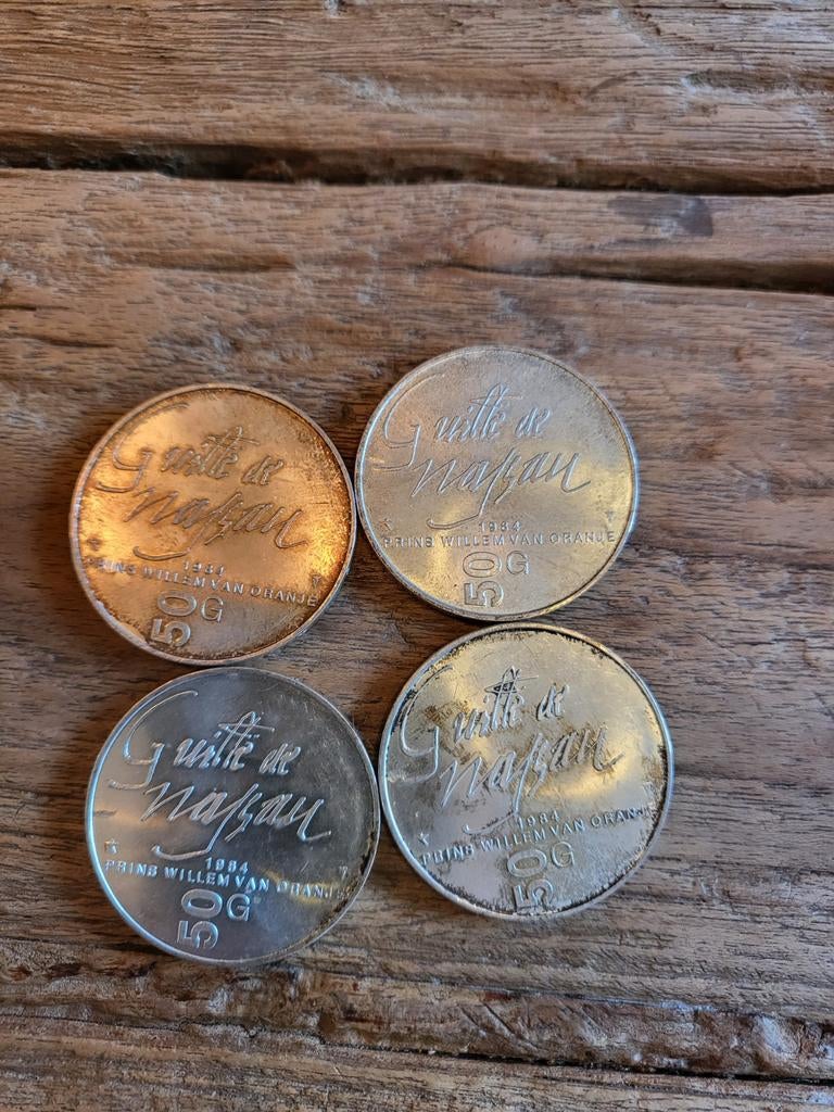 Vijftig gulden munt., Koningin Beatrix, Zilver, Losse munt, Overige waardes