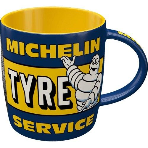 Michelin Tyre service banden reclame mok koffie beker, Info@deconoord.nl, Gebruiksvoorwerp, Deco Noord, Nieuw