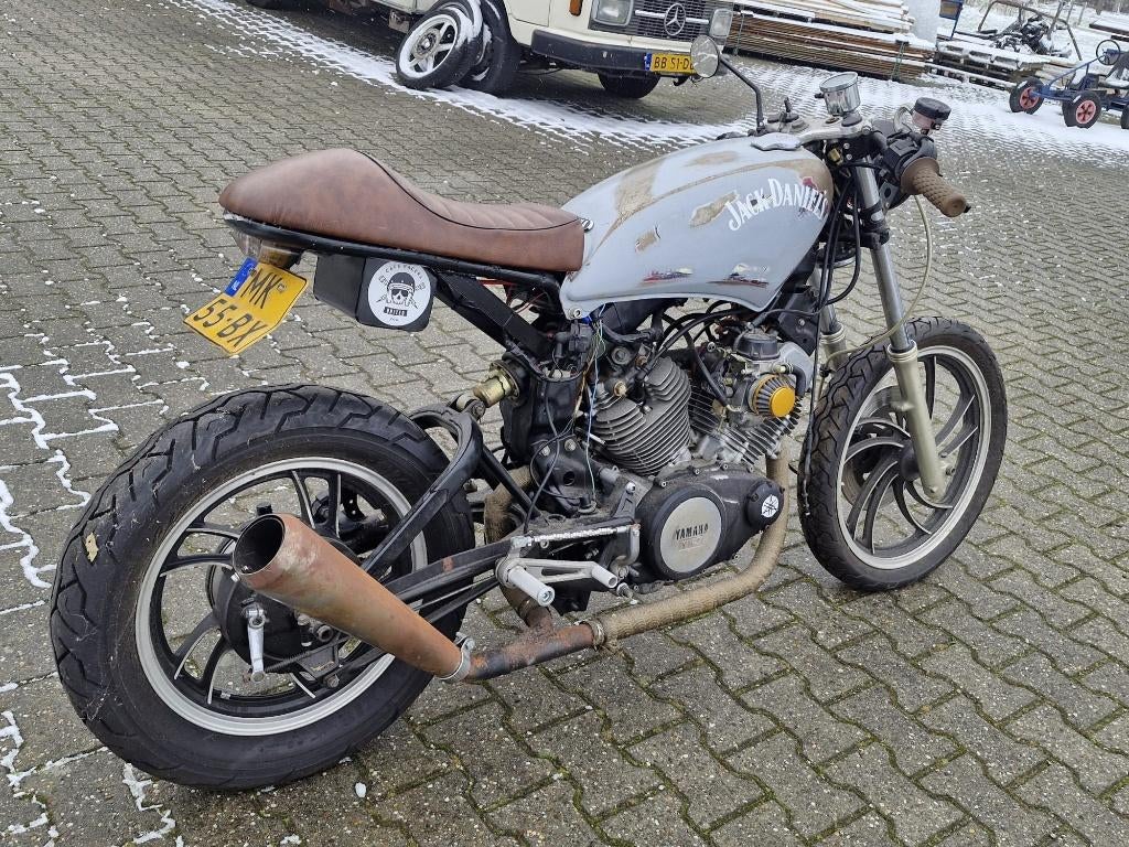 Yamaha XV500 Virago Caferacer project XV 500, Motoren, Motoren | Yamaha, 2 cilinders, Chopper, Bedrijf, 12 t/m 35 kW