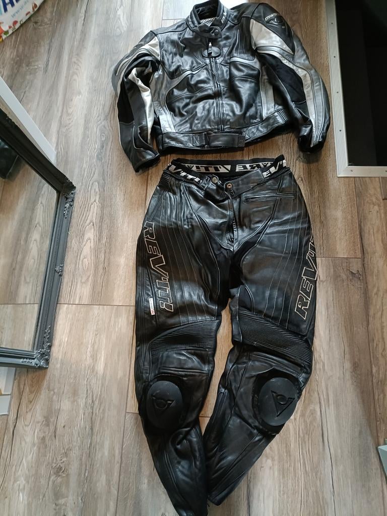 REV'IT! Dames Motorpak Jas & Broek Maat 42/44, Combipak, Revi't, Ophalen of Verzenden, Dames