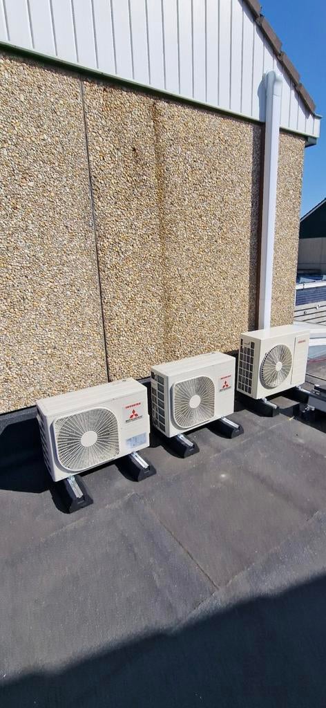 Aircos plaatsen afpersen, Witgoed en Apparatuur, Airco's, Nieuw, Wandairco, 100 m³ of groter, 3 snelheden of meer, Ophalen of Verzenden