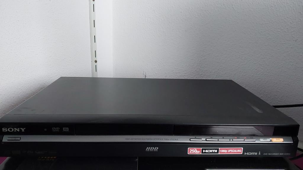 Sony dvd recorder ( rw compatible), Ophalen, Gebruikt, Met harddisk, Dvd-recorder