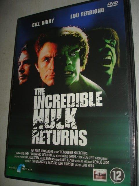The Incredible Hulk Returns- Bill Bixby- 1988- (NIEUW), Verzenden, Alle leeftijden, Drama, 1940 tot 1960