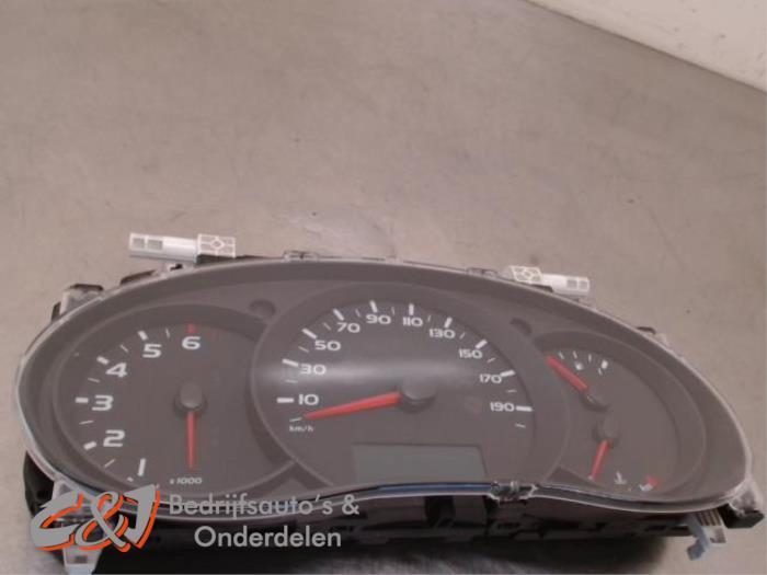 Kilometerteller KM van een Renault Master, Gebruikt, -, Renault, -