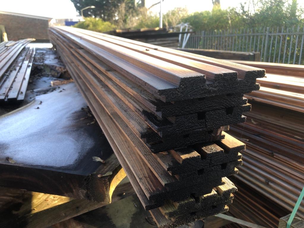 1250 meter Blokprofiel rabat thermo vuren 150m2