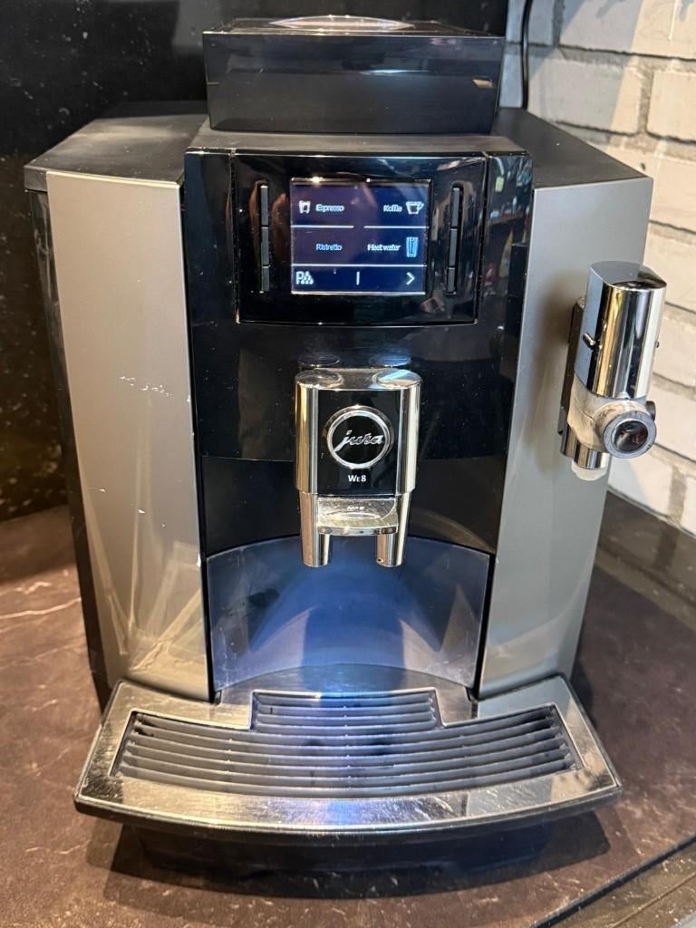 nette jura we8 met groot onderhoud, Witgoed en Apparatuur, Koffiezetapparaten, Gemalen koffie, Koffiebonen, Koffiemachine, 10 kopjes of meer