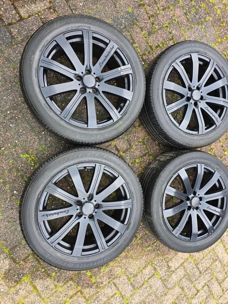 5x114,3 Ford Edge 2008 20inch Lombartho velgenset velgen, Gebruikt, 255 mm, 20 inch, Zomerbanden
