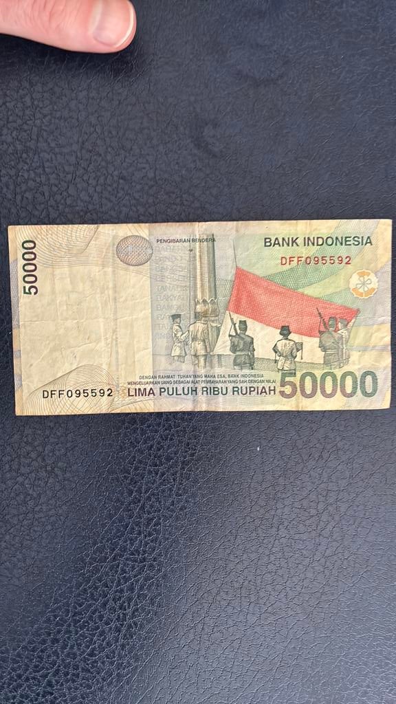 Indonesie 50.000 rupiah 1999, Ophalen of Verzenden, Zuidoost-Azië