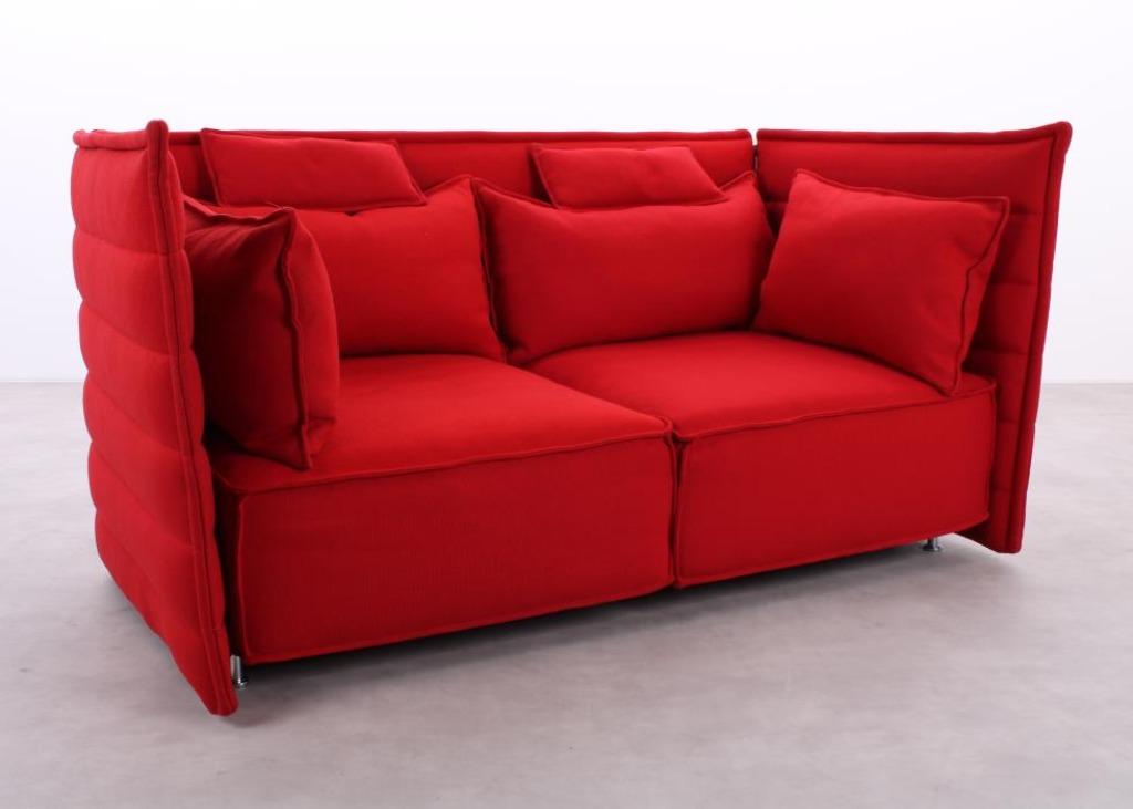 Vitra | Alcove Plume Contract | Bank, 150 tot 200 cm, Tweepersoons, 75 tot 100 cm, Ophalen of Verzenden