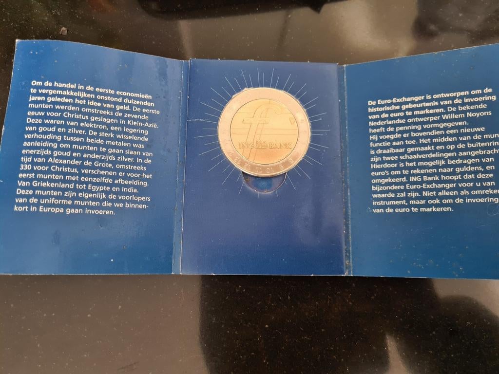 ING Bank Euro-Exchanger munt in originele verpakking, Ophalen of Verzenden, Koningin Beatrix, Overige waardes, Losse munt