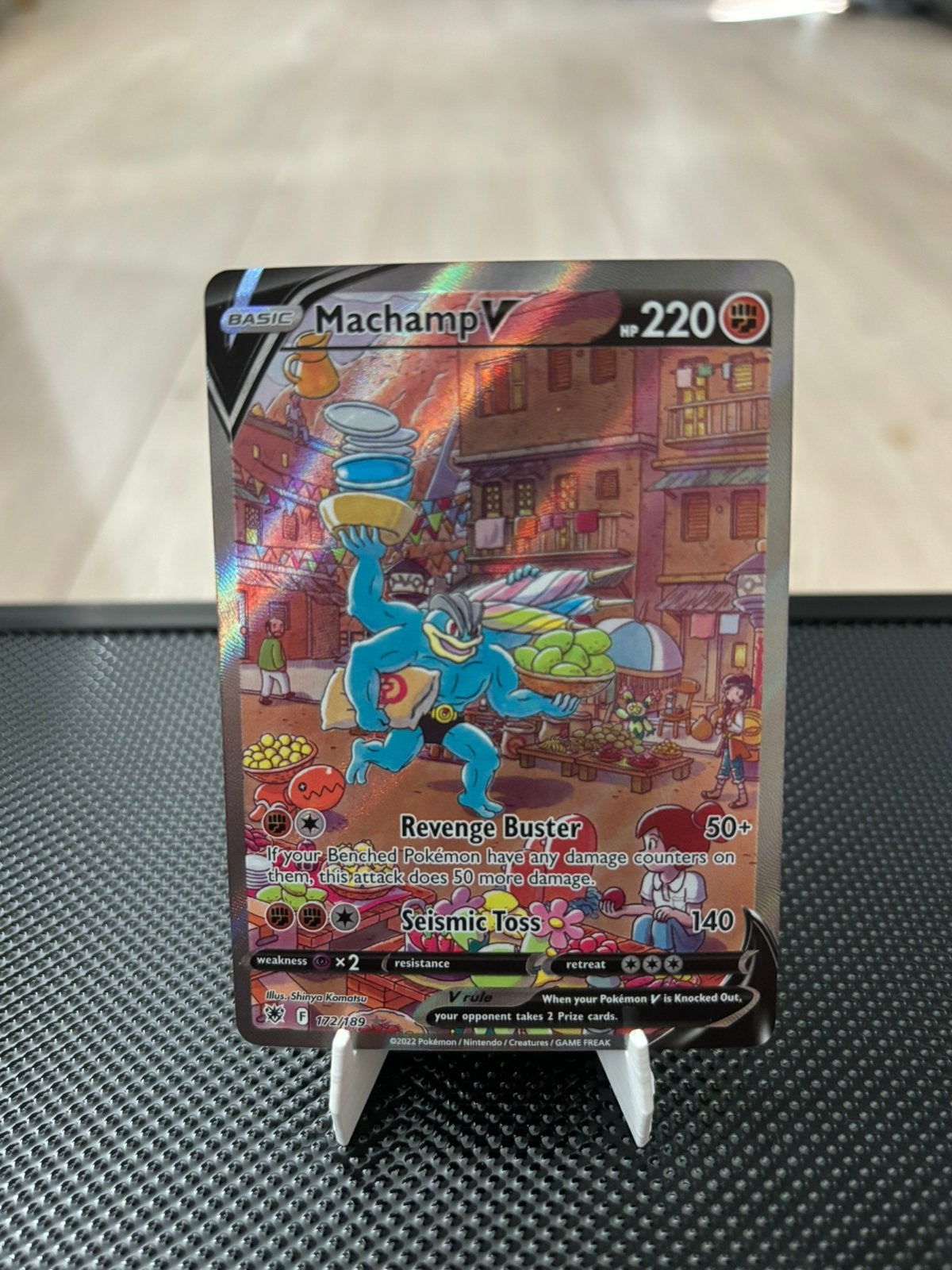 Machamp V ASR 172 Astral Radiance, Ophalen of Verzenden, Zo goed als nieuw