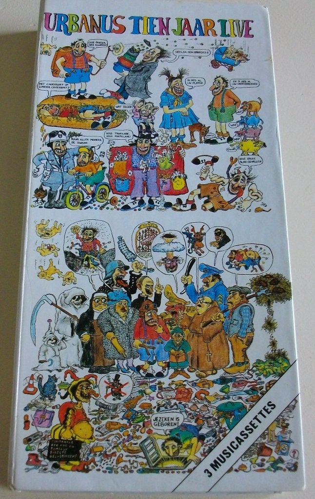 Urbanus Tie jaar live, cassettebandjes, Ophalen of Verzenden, Gebruikt, Overige genres, 2 t/m 25 bandjes