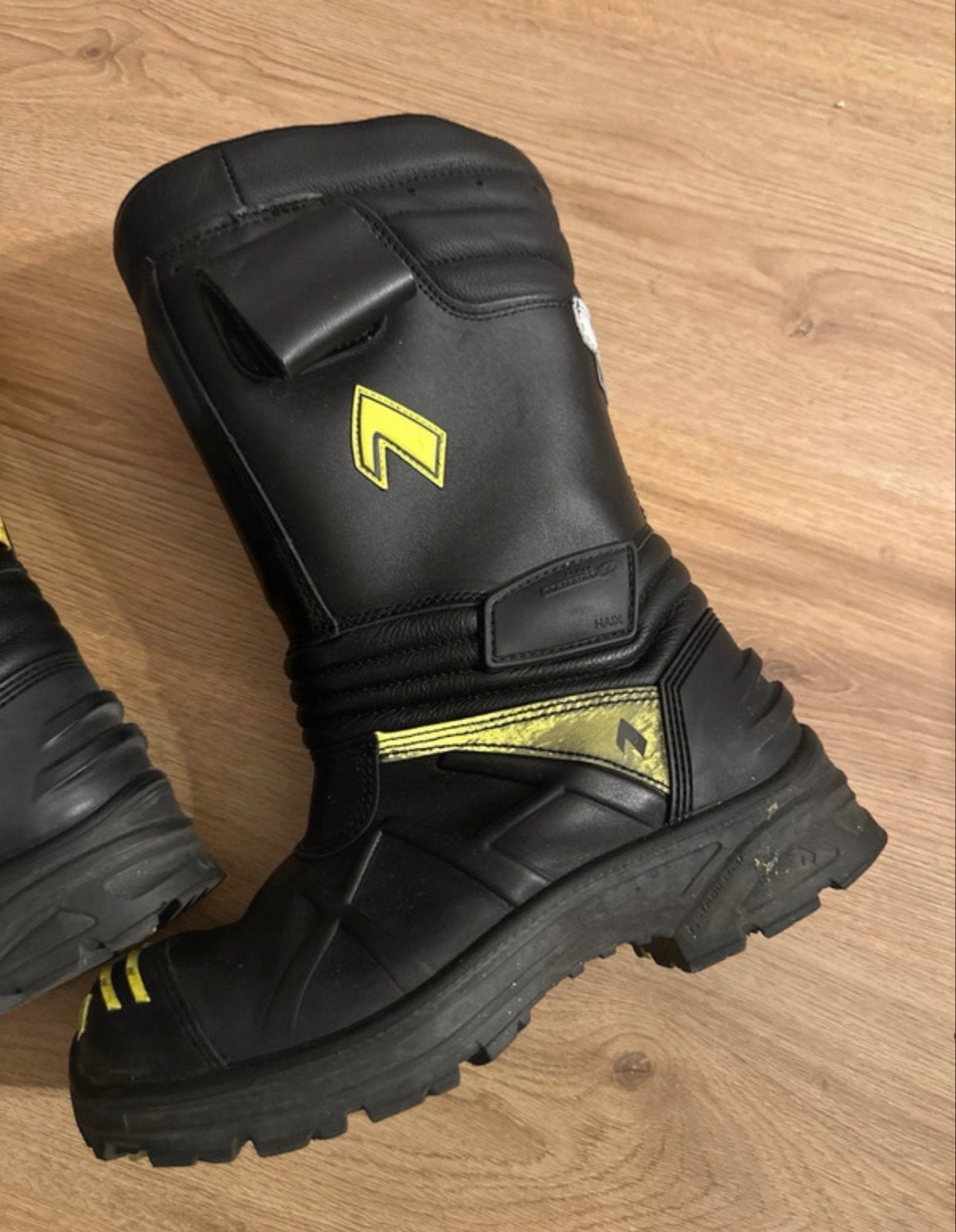 HAIX Fire Eagle Vario brandweerlaarzen maat 40, Ophalen of Verzenden, Gedragen, Zwart, Werkschoenen