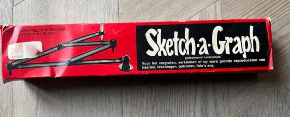 Pantograaf, Sketch-a-Graph, Hobby en Vrije tijd, Tekenen, Ophalen of Verzenden, Zo goed als nieuw, Overige typen