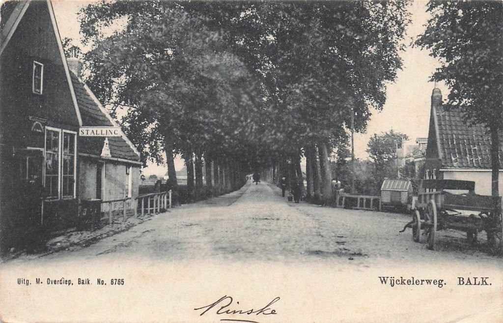 703-037-035 Wijckelerweg Balk, Ophalen of Verzenden, Voor 1920, Friesland