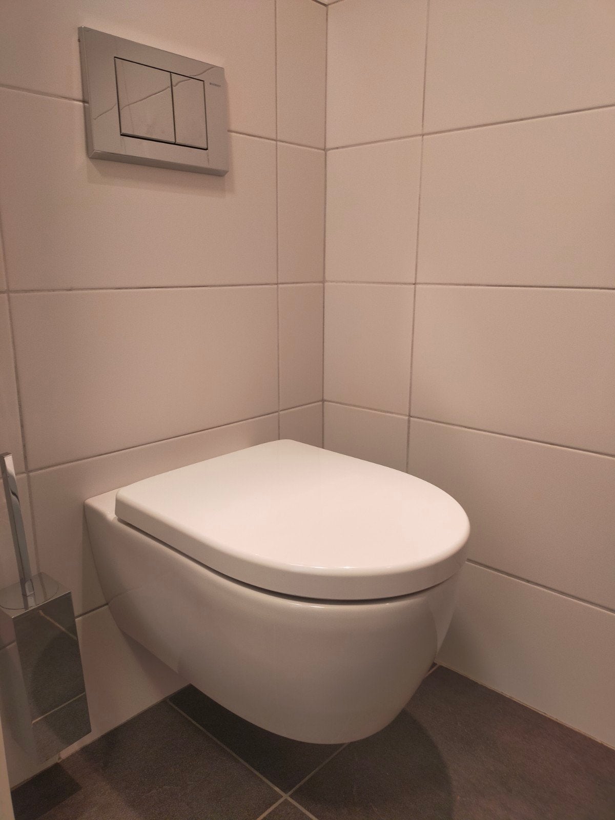 LAATSTE KANS - Sphinx wandcloset, softclose zitting, Geberit, Ophalen, Gebruikt, Chroom, Toilet