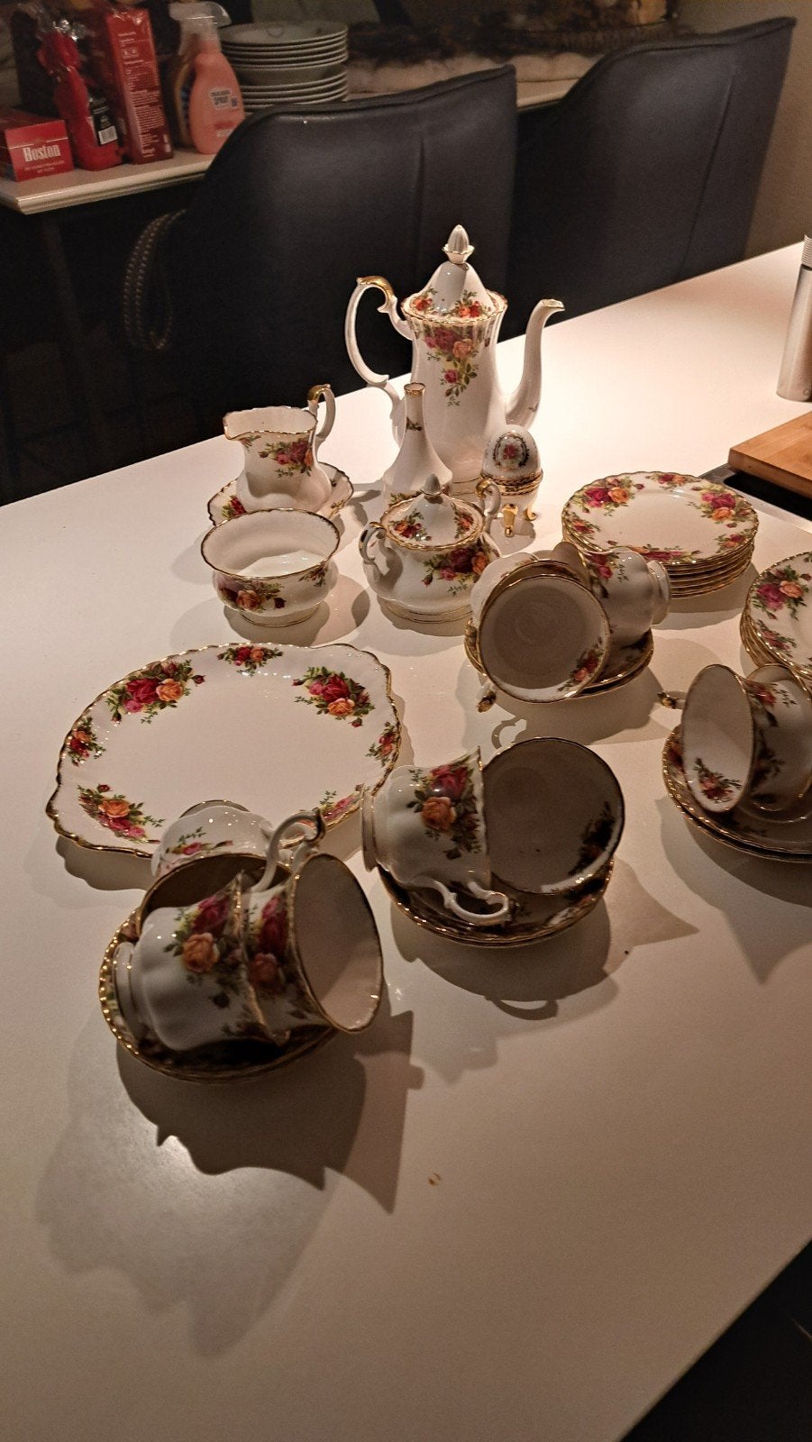 Royal Albert Old Country Roses Servies - Complete Set, Ophalen