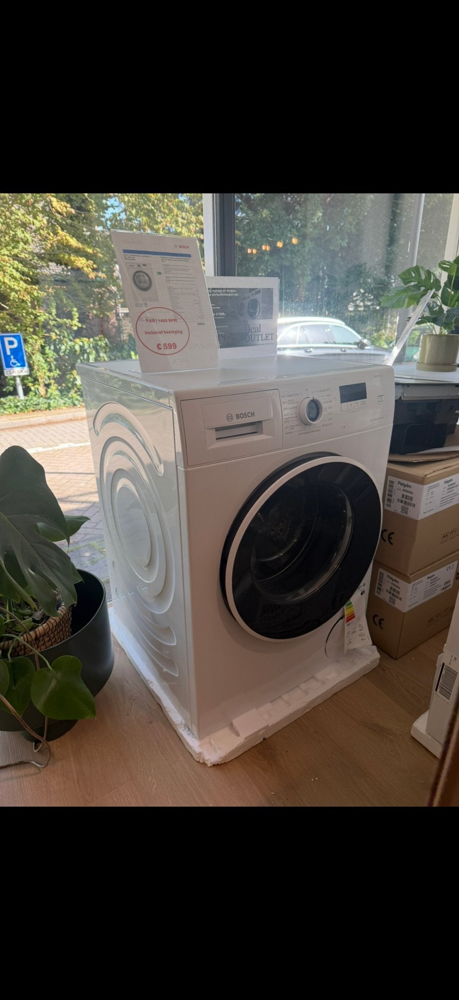 Bosch Wasmachine - ongebruikt