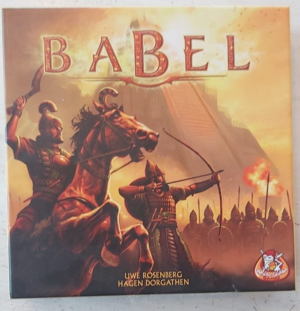 Babel - bordspel, Een of twee spelers, Ophalen of Verzenden, Zo goed als nieuw, White Goblin Games