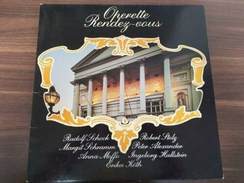 Operette Rendez-vous, Opera of Operette, Ophalen of Verzenden, Dubbel-LP, Zo goed als nieuw