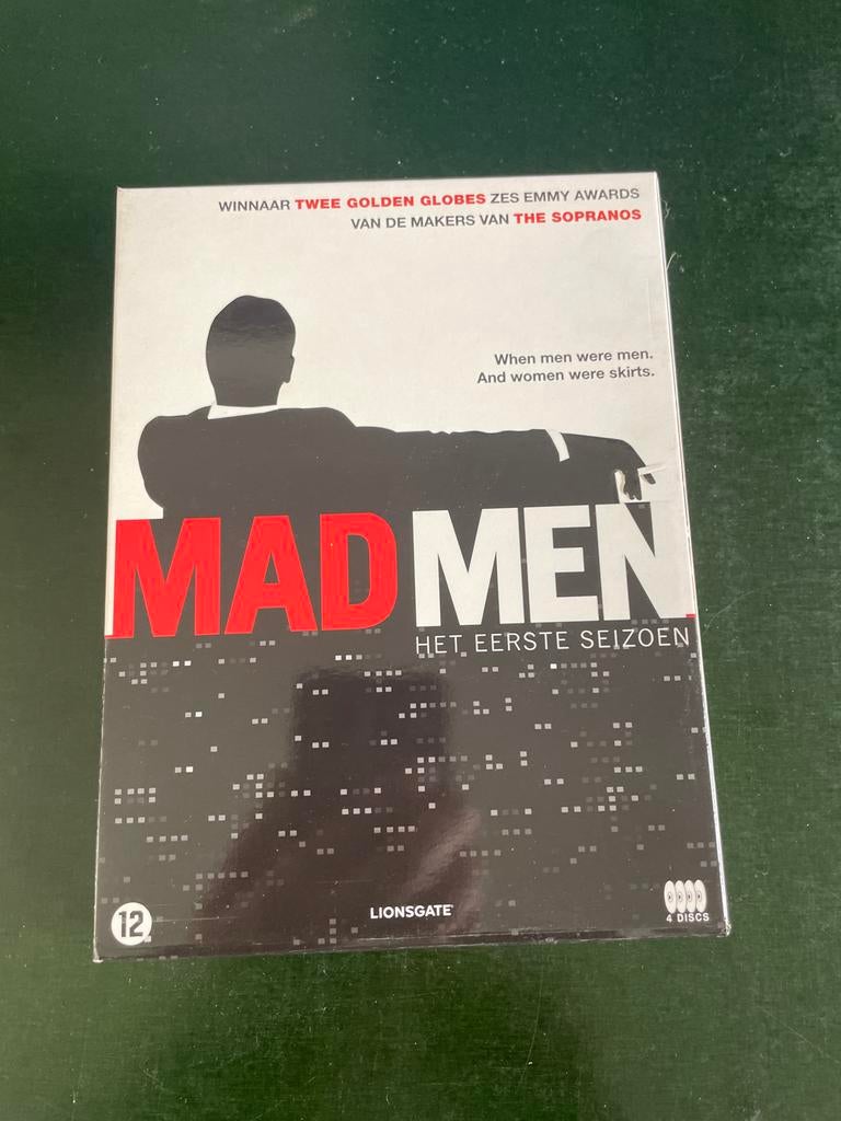Mad Men - Het Eerste Seizoen (DVD Boxset), Cd's en Dvd's, Dvd's | Tv en Series, Boxset, Drama, Ophalen of Verzenden, Zo goed als nieuw