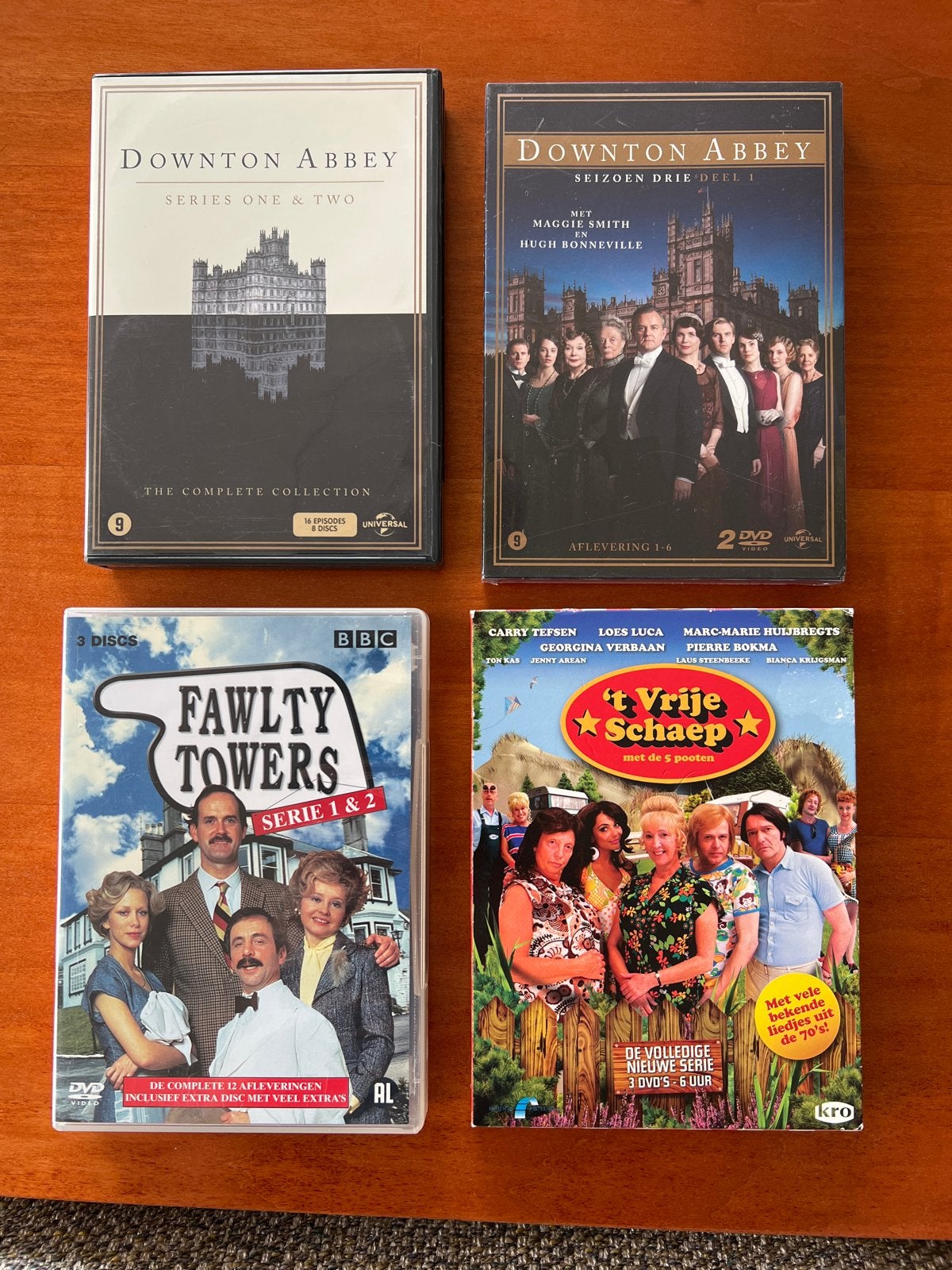 DVD Boxsets: Downton Abbey, Fawlty Towers, ‘t vrije schaap., Vanaf 9 jaar, Ophalen of Verzenden, Gebruikt, Drama
