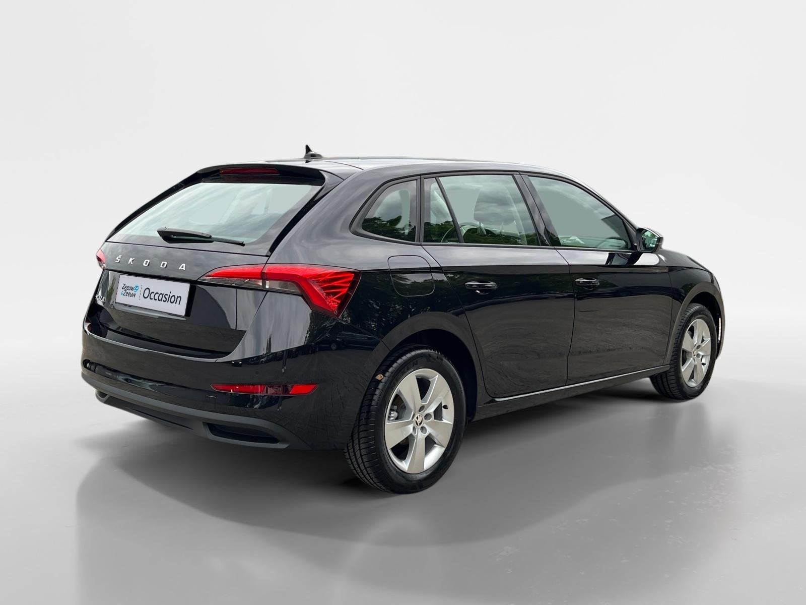 Skoda Scala 1.0 TSI Sport Business | Stoelverwarming | Navig, Auto's, Scala, Gebruikt, 610 kg, Zwart