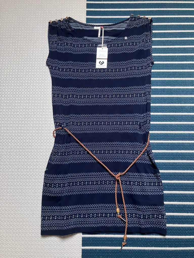 Ragwear jurk navy mt. XL/ 42 NIEUW met prijskaartje eraan, Blauw, Maat 42/44 (L), Nieuw, Ophalen of Verzenden
