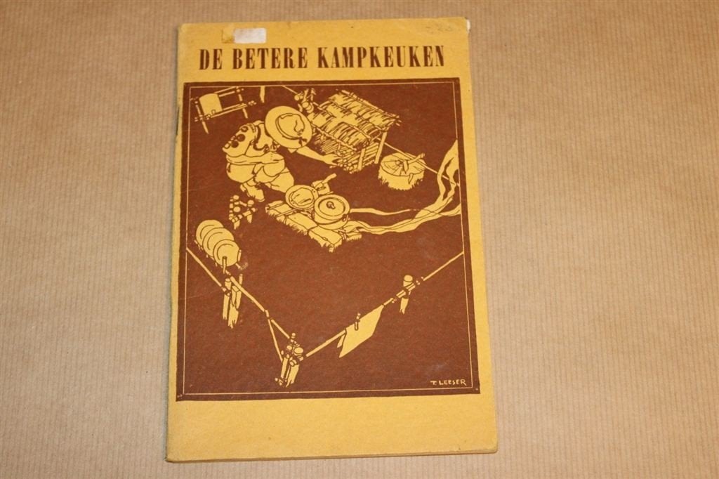 De betere kampkeuken - Uitg. Ned. Padvinders 1950, Ophalen of Verzenden, Gebruikt, Boek of Tijdschrift