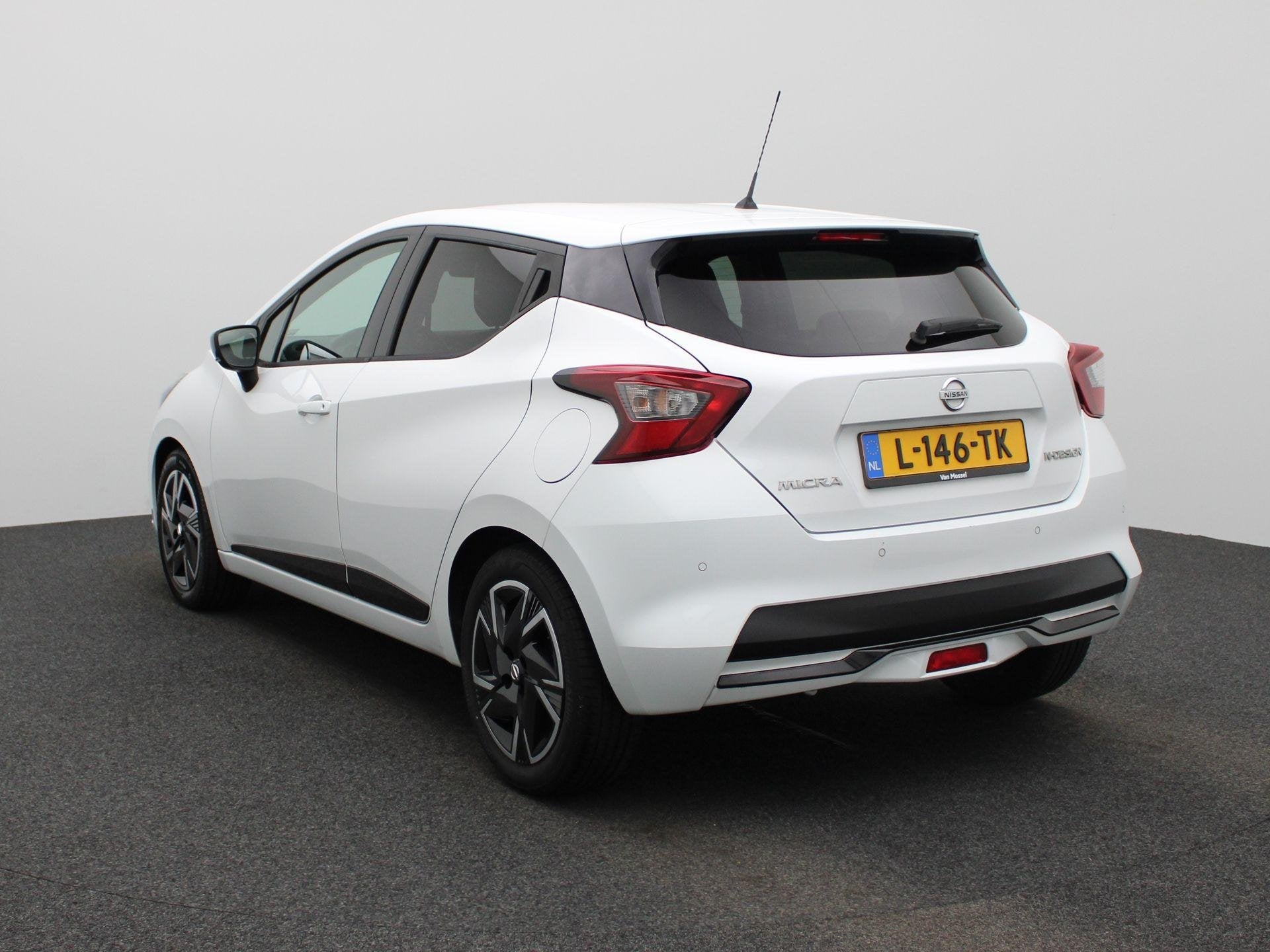 Nissan Micra 1.0 IG-T N-Design NAVIGATIE | AIRCO | PARKEERSE, Auto's, Voorwielaandrijving, Stof, Euro 6, Wit