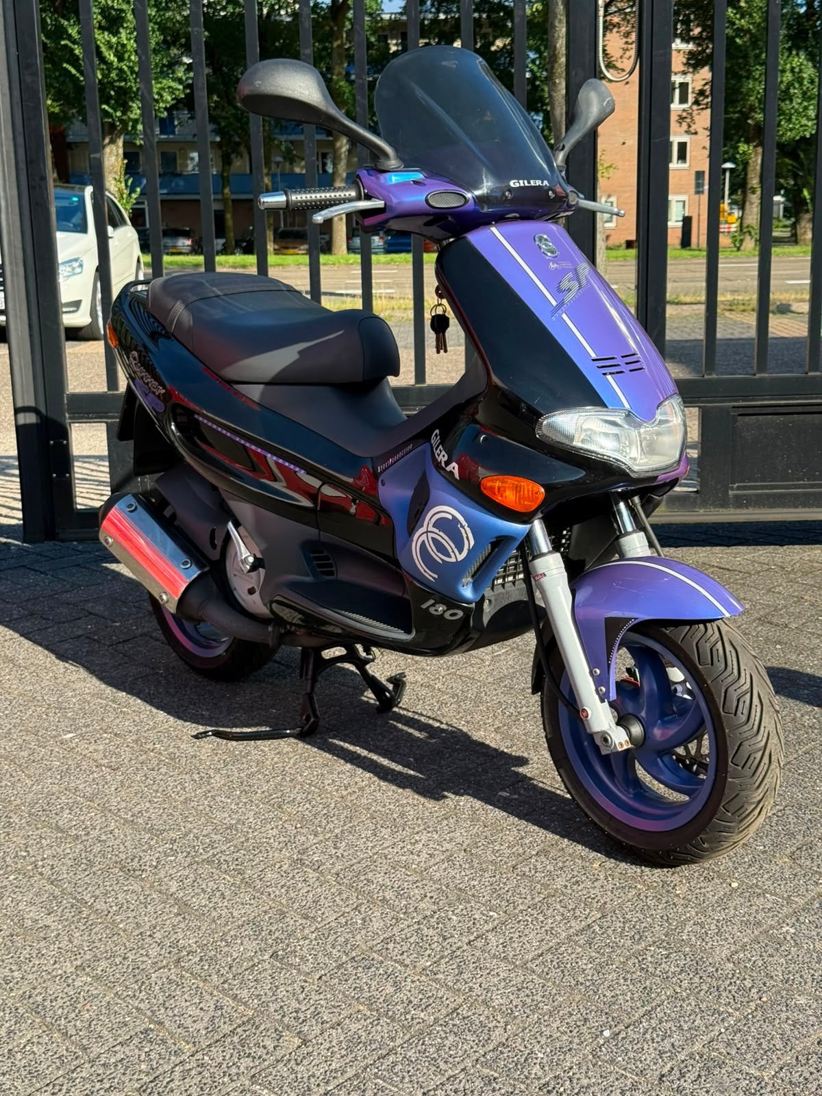 Gilera Runner 180cc M08 DD A2 NL Violet SP. Nette staat, Ophalen, Gebruikt, Overige modellen, 180 cc