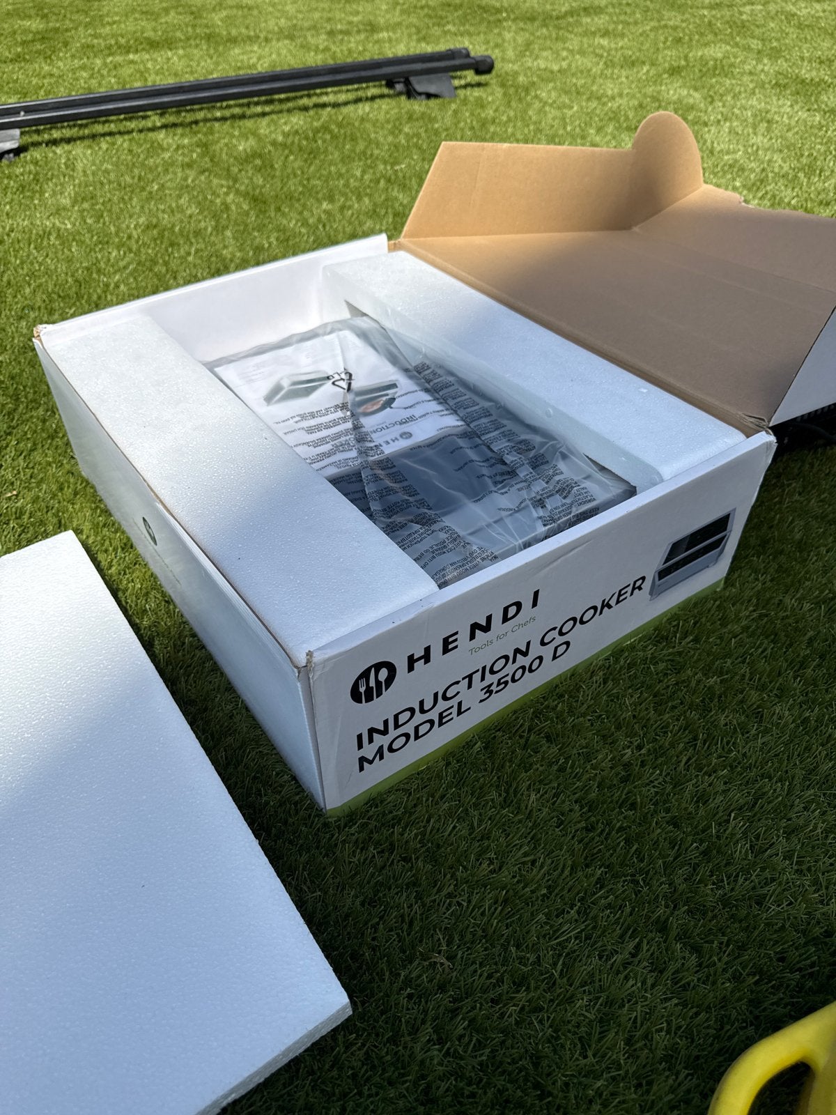 Hendi Inductiekookplaat Model 3500 D - Nieuw in doos, Ophalen, Nieuw, Vrijstaand, Inductie